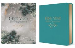 NLT The One Year Bible Expressions, Tidewater Teal
