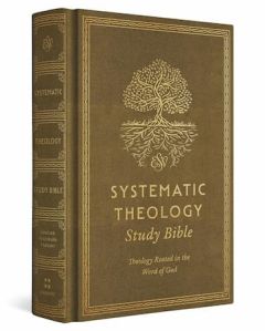 ESV Systematic Theology Study Bible-Cloth Over Board, Ochre