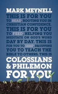 God's Word for You Series: Colossians & Philemon For You