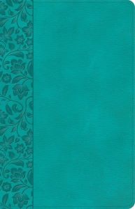 NASB Large Print Personal Size Reference Bible, LeatherTouch-Teal