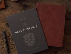 ESV Men's Study Bible, LeatherLike, TruTone-Brown