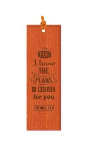 Bookmark LuxLtr-For I Know the Plans Jer 29:11