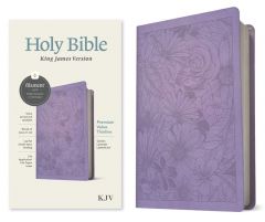 KJV Premium Value Thinline Bible, LeatherLike-Garden Lavender