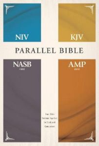 NIV   KJV   NASB   Amplified Parallel Bible-HC 