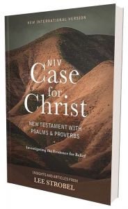 NIV Case for Christ New Testament with Psalms & Proverbs