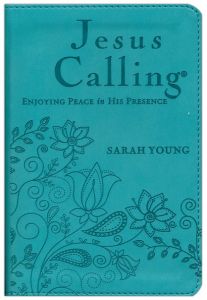 Jesus Calling Deluxe Edn Teal Cover