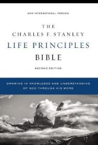 Niv  Charles F. Stanley Life Principles Bible  2nd Ed.  Hardcover  Comfort Print 