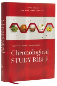 NKJV Chronological Study Bible, Hardcover, Comfort Print