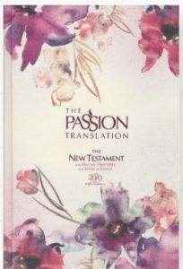 Passion Translation New Testament (2020 Edition)-Hardcover, Passion In Plum
