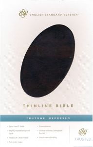 ESV Thinline Bible-TruTone, Espresso