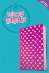 CSB Kids Bible Leather-Touch, Pink with shiny hearts