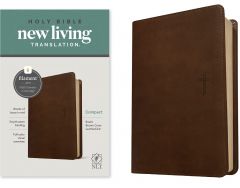 NLT Compact Bible, Leatherlike-Rustic Brown, Filament Enabled Edition