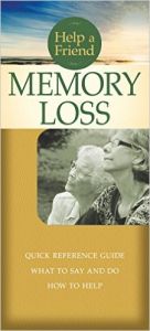 Help a Friend: Memory Loss- Pamplet