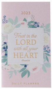 Planner 2023 (24-month, Small)-Trust In The Lord, DP399