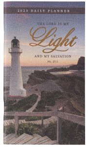 Planner 2023 (24-month, Small)-Lord Is My Light, DP402