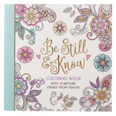 Coloring Book-Be Still & Know CLR049 