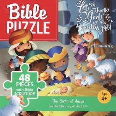 Bible Puzzles: Birth of Jesus  48 pcs
