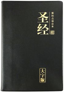 Chinese Union New Pun. (CUNP) Simplified Large Print - Vinyl Black