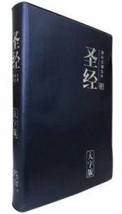 Chinese Union New Punctuation Bible, Simplified, Large Print-Blue