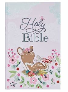 NLT Keepsake Bible for Girls Blush Pink