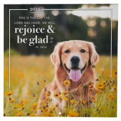 Calendar 2024 Large-Rejoice And Be Glad, CAL222