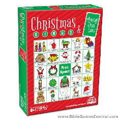 Christmas Bingo And Memory Card Game