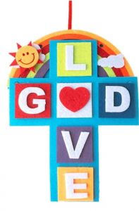DIY Christian Decoration-God Is Love