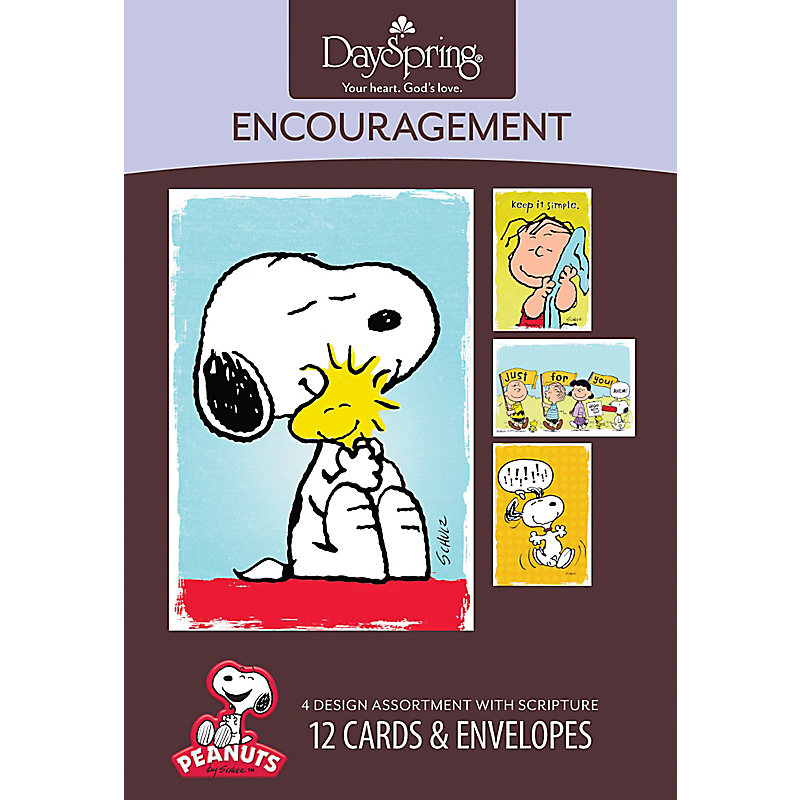 Boxed Cards-Encouragement, Peanuts (74870)