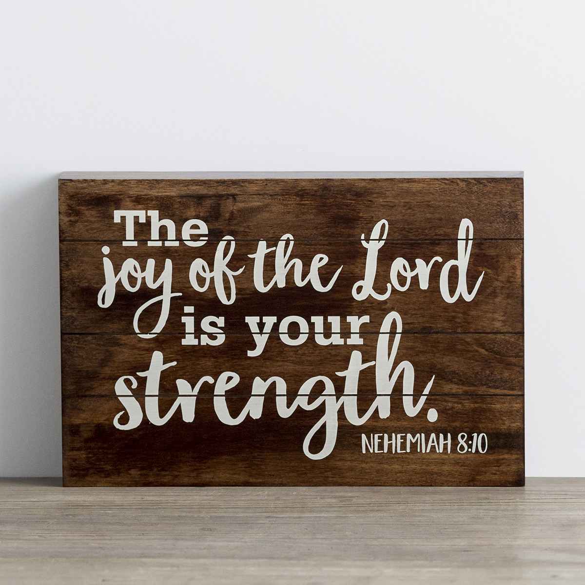 Plaque (Wood)-Joy of the Lord (61754)