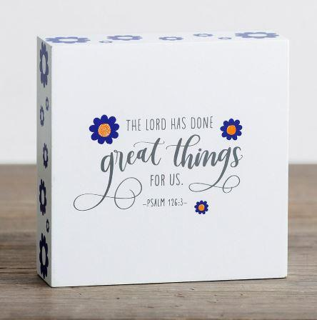 Plaque (Mini)-The Lord Has Done Great Things 10706