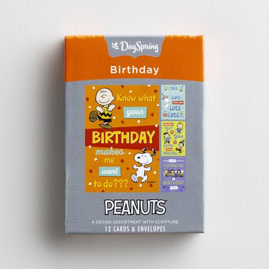 Boxed Cards-Birthday, Peanuts, J0381