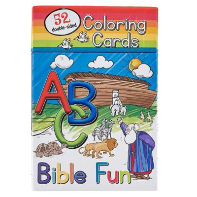Coloring Cards for Kids - ABC Bible Fun