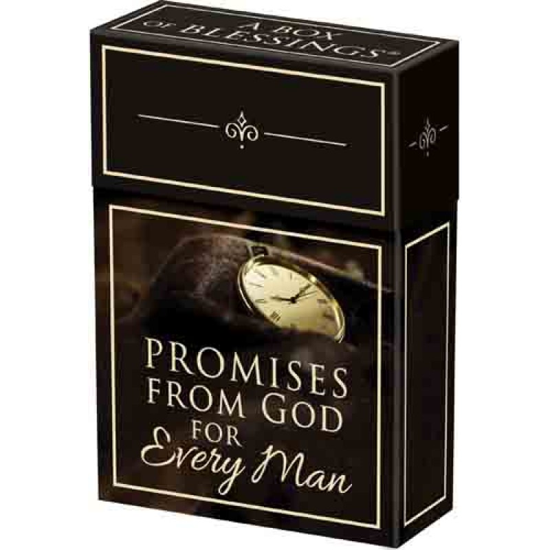 Box Of Blessings-Promises From God for Every Man, BX118