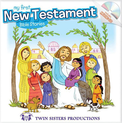 My First New Testament Padded Board Book & CD