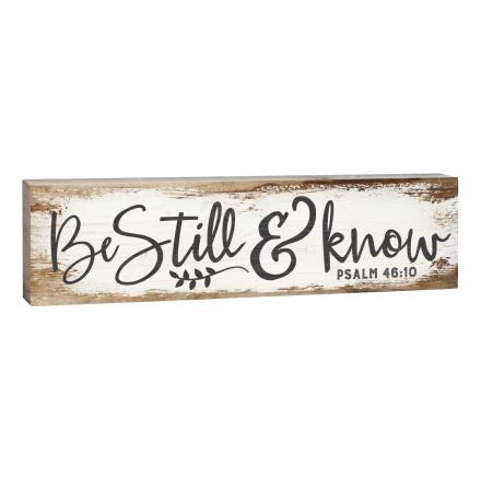 Little Sign - Be Still & Know That I Am God