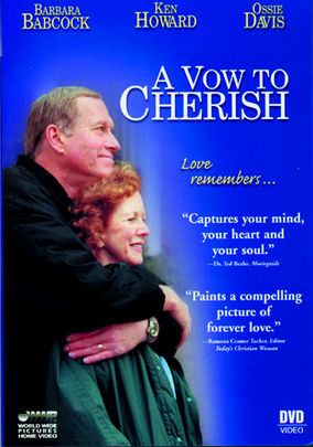 A Vow To Cherish Novel: A powerful tale of love, faith, and perseverance in the face of tragedy with blue cover and married couple on it