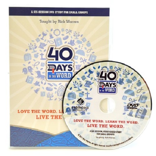 40 Days In The Word - DVD