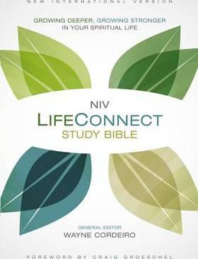 NIV LifeConnect Study Bible - Hardcover, Red Letter Edition