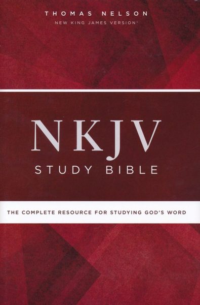 NKJV Study Bible, Hardcover, Comfort Print
