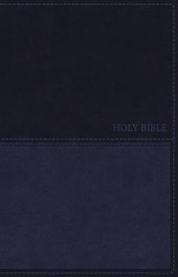 KJV, Value Thinline Bible, Leathersoft, Blue, Red Letter Edition, Comfort Print