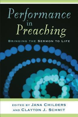 Performance In Preaching (w/DVD)