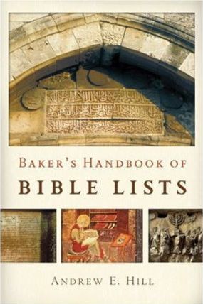 Baker's Handbook Of Bible Lists