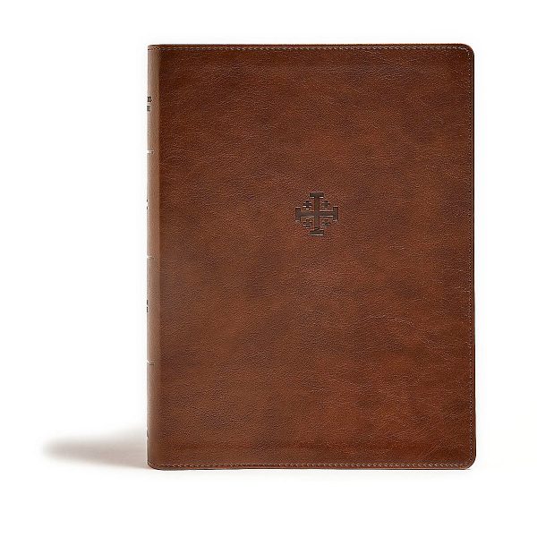 CSB Life Connections Study Bible, Brown LeatherTouch