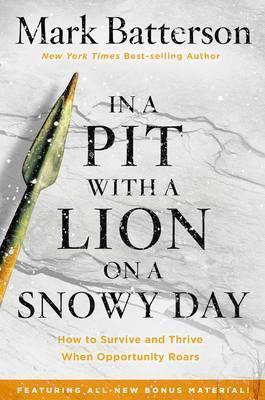 In A Pit With A Lion On A Snowy Day- Expdd