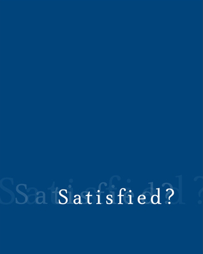 Satisfied? (min. 20)