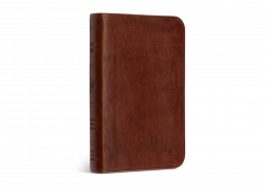 ESV Vest Pocket New Testament with Psalms and Proverbs - Chestnut