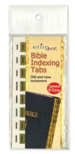 Bible Index Tabs, GOLD, 4901