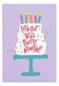 Boxed Cards-Birthday - Celebrating You, Katy Girl Designs, J7442