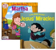 Flip Over Book-Jesus' Miracles & Martha