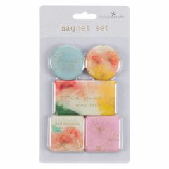 Magnet Set/5-Watercolor Pastel Meadow MGS063
